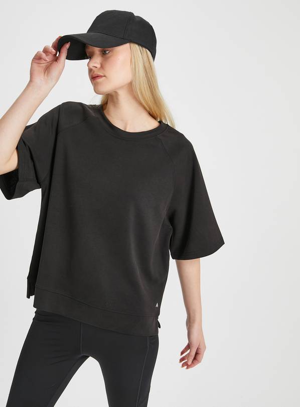 Active Dark Grey Modal Yoga T-Shirt M